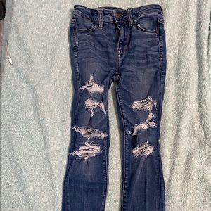 american eagle light blue jeans